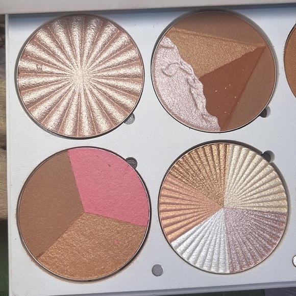 Ofra On The Glow Highlighter Bronzer Summer Glow Face Palette Makeup Cosmetics - Picture 10 of 13